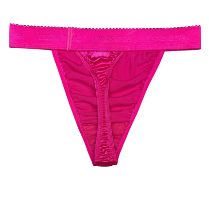 Rio Signature Waistband Satin Thong