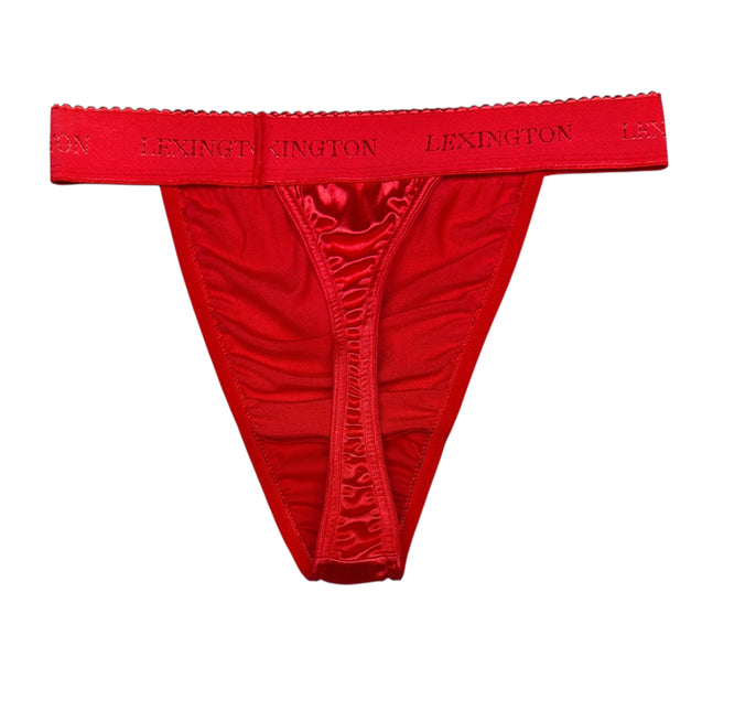 Rio Signature Waistband Satin Thong