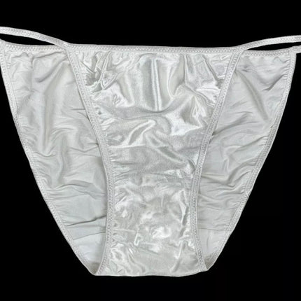 5-Pack | Second Skin Satin String Bikini - Lexington Intimates