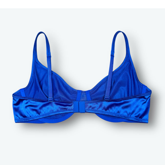 Unlined Seamless Satin Bra