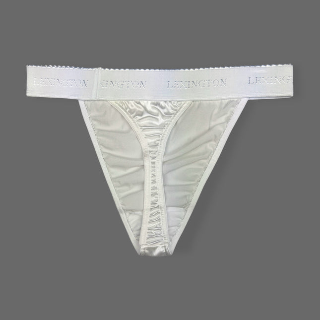Rio Signature Waistband Satin Thong