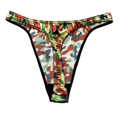 Second Skin Satin Thong
