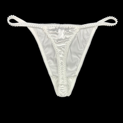 Classic Satin String Thong