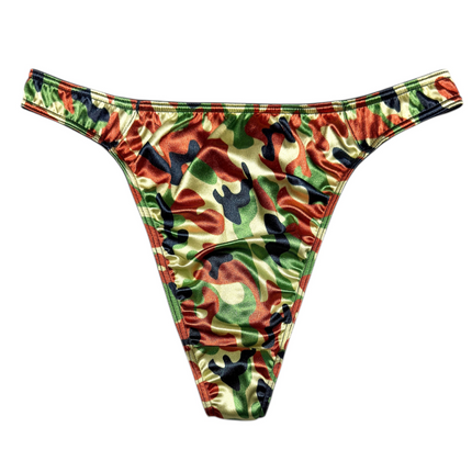 Second Skin Satin Thong