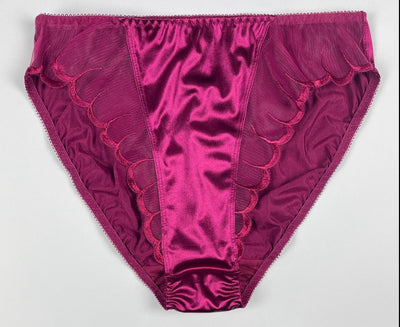 4-Pack Satin & Mesh Panty