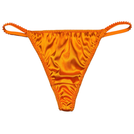 Classic Satin String Thong