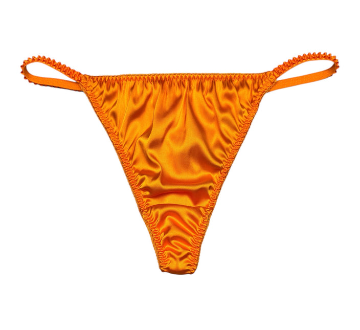 Classic Satin String Thong