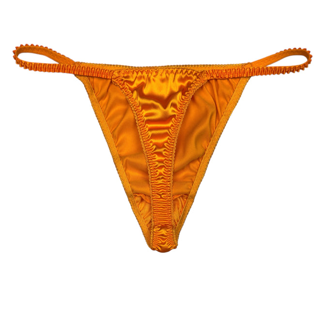 Classic Satin String Thong