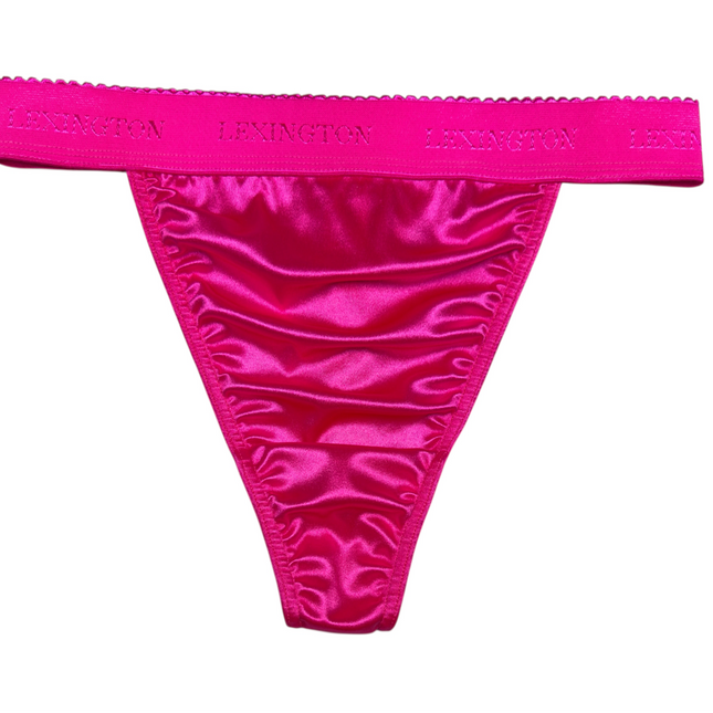 Rio Signature Waistband Satin Thong