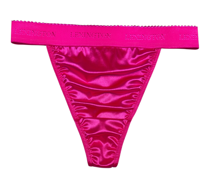 Rio Signature Waistband Satin Thong