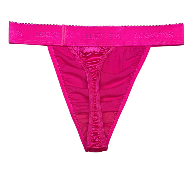 Rio Signature Waistband Satin Thong