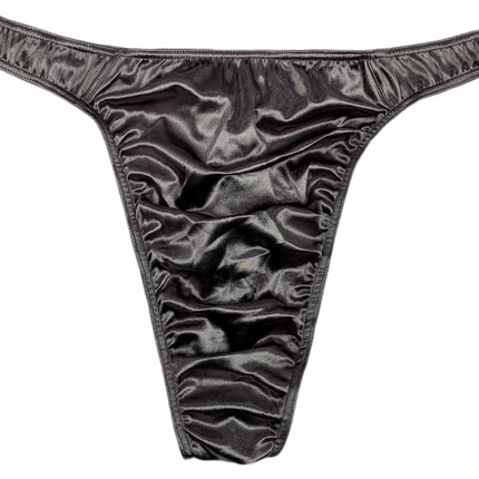 Second Skin Satin Thong