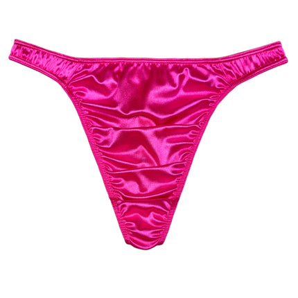 Second Skin Satin Thong