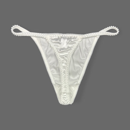 Classic Satin String Thong