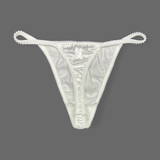 Classic Satin String Thong
