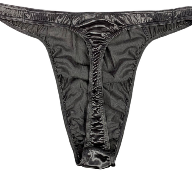 Second Skin Satin Thong