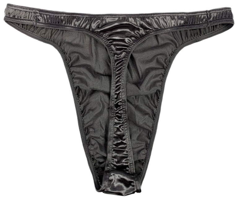 Second Skin Satin Thong