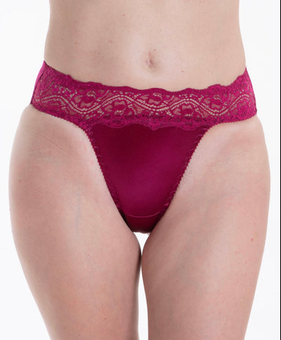 4-Pack Satin & Lace Panty