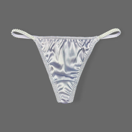 Classic Satin String Thong