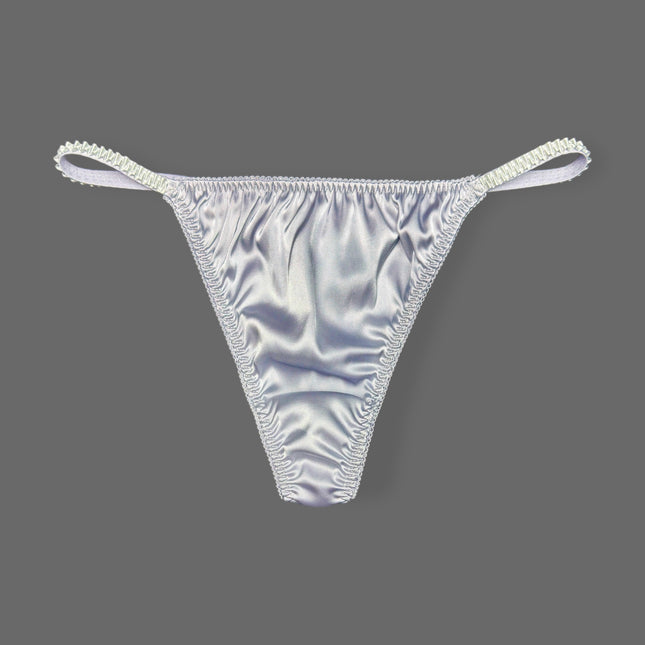Classic Satin String Thong