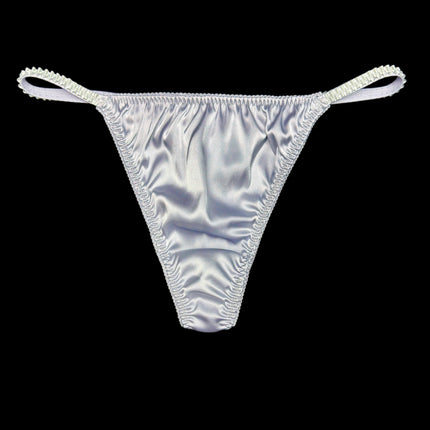 Classic Satin String Thong