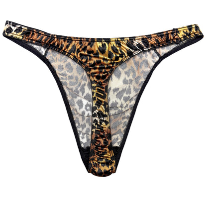 Second Skin Satin Thong