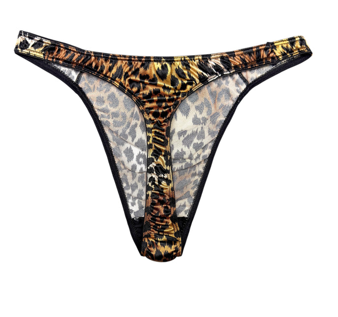 Second Skin Satin Thong