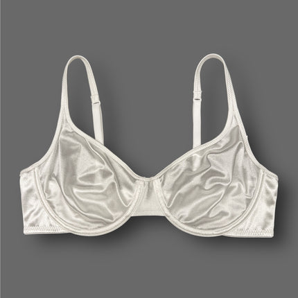 Unlined Seamless Satin Bra