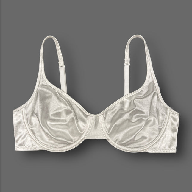 Unlined Seamless Satin Bra