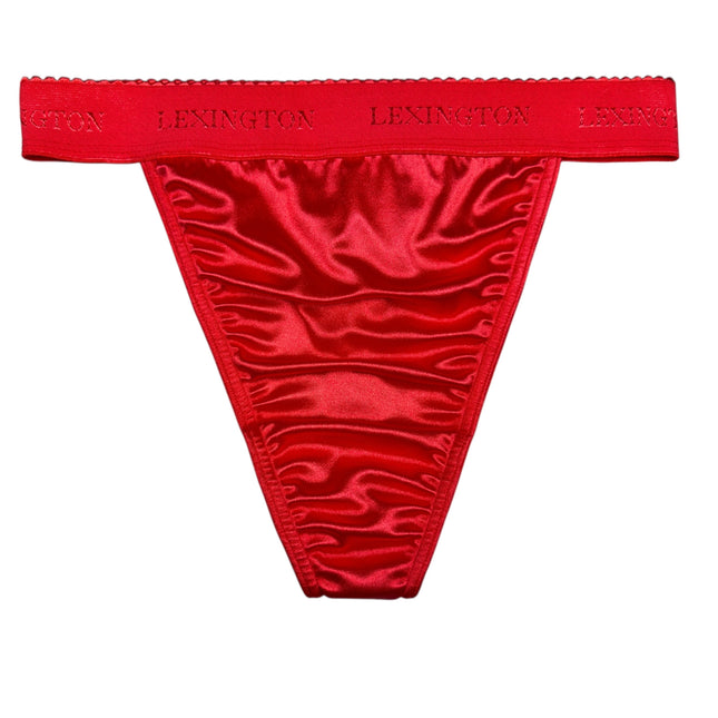 Rio Signature Waistband Satin Thong
