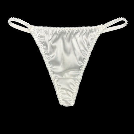 Classic Satin String Thong