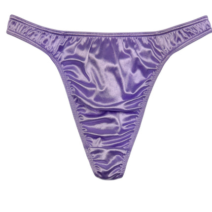Second Skin Satin Thong