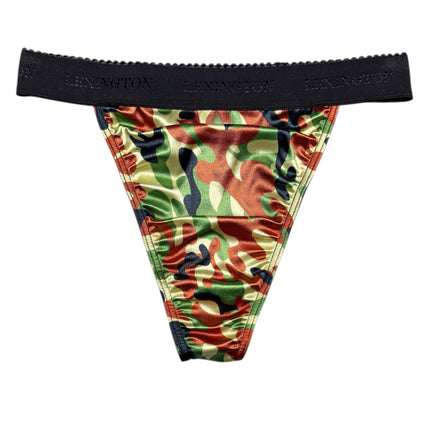 Rio Signature Waistband Satin Thong