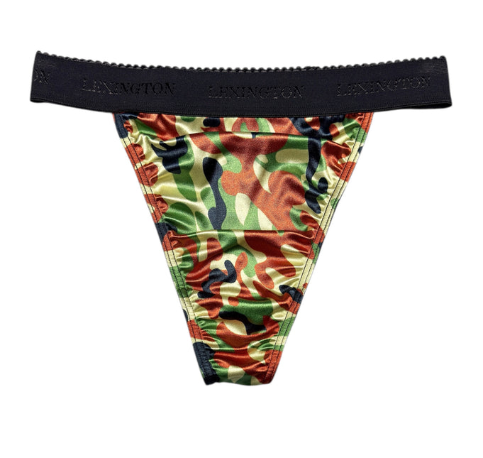 Rio Signature Waistband Satin Thong
