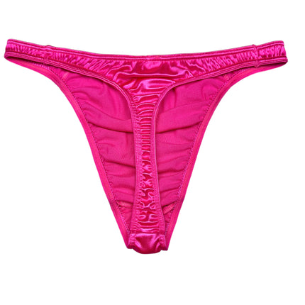 Second Skin Satin Thong