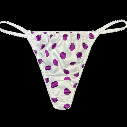 Classic Satin String Thong