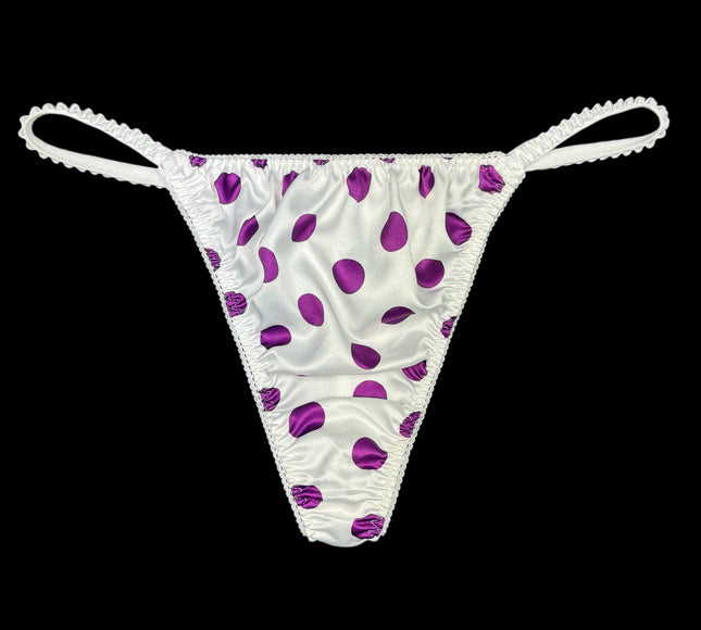 Classic Satin String Thong