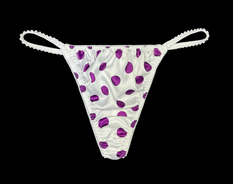 Classic Satin String Thong