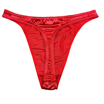 Second Skin Satin Thong