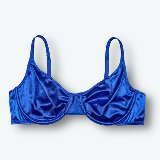 Unlined Seamless Satin Bra