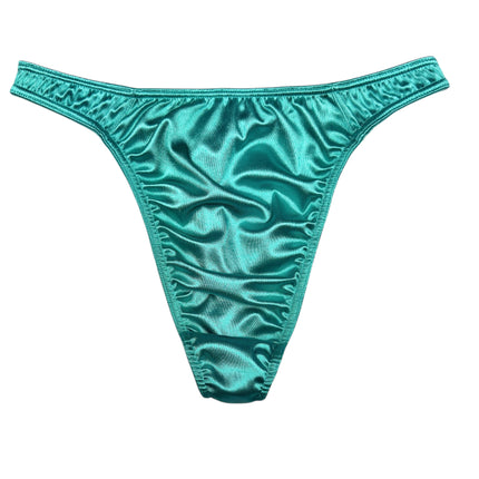 Second Skin Satin Thong