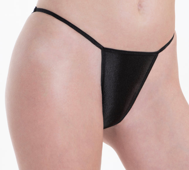 Satin V-String Thong - Lexington Intimates