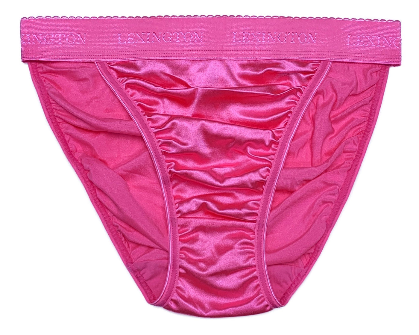 Elite Signature Satin Panty - Pink - Lexington Intimates