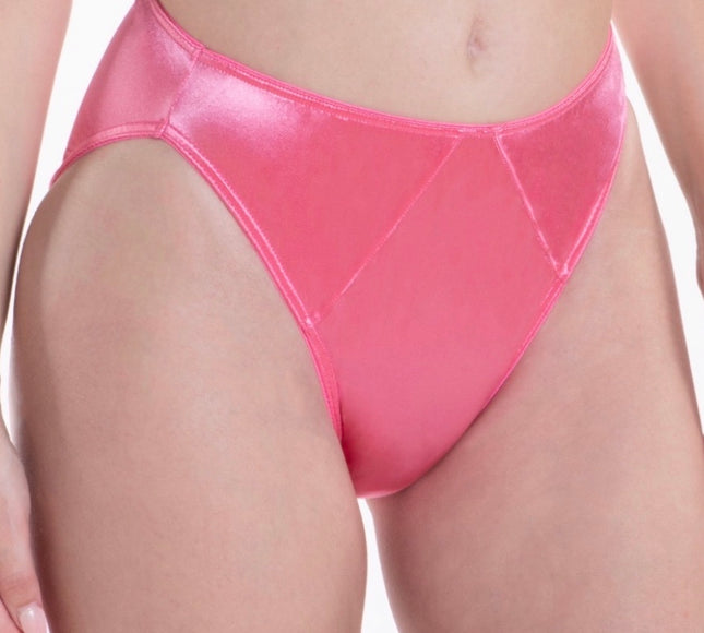 Classic Satin Panty - Pink - Lexington Intimates