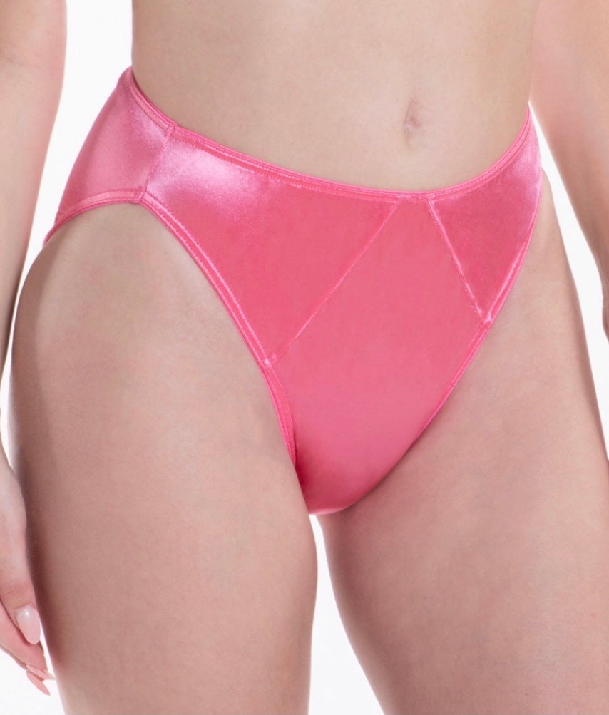 Classic Satin Panty - Pink - Lexington Intimates