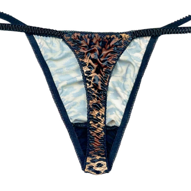 Classic Satin String Thong - Lexington Intimates