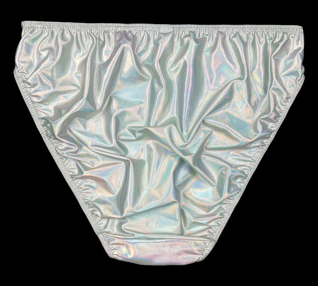 Holographic Classic Satin Panty - Lexington Intimates
