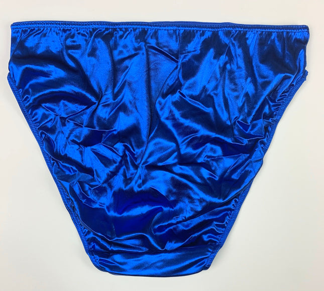 Classic Satin Panty - Royal Blue - Lexington Intimates