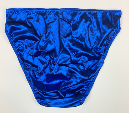 Classic Satin Panty - Royal Blue - Lexington Intimates