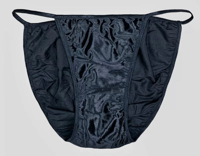 5-Pack | Second Skin Satin String Bikini - Lexington Intimates